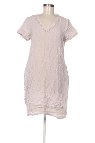Φόρεμα Lisa Tossa, Μέγεθος S, Χρώμα  Μπέζ, Τιμή 15,99 €