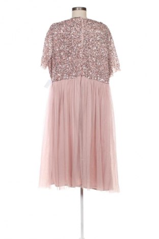 Sukienka Maya Deluxe, Rozmiar 4XL, Kolor Popielaty róż, Cena 321,99 zł