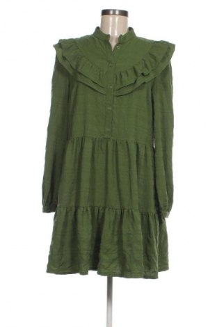 Kleid Pieces, Größe L, Farbe Grün, Preis 18,99 €