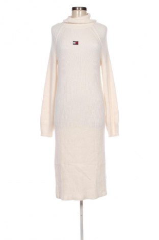 Kleid Tommy Jeans, Größe L, Farbe Ecru, Preis € 164,99