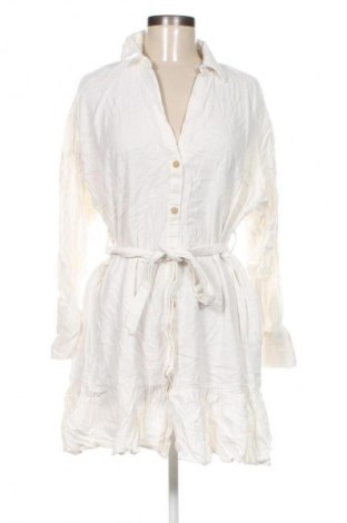Kleid Zara, Größe L, Farbe Weiß, Preis € 23,99