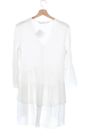 Kleid Zara, Größe XS, Farbe Weiß, Preis 14,99 €