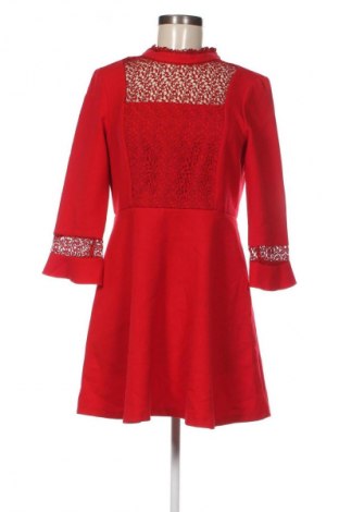 Kleid Zara, Größe L, Farbe Rot, Preis 17,99 €