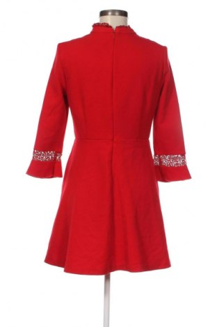 Kleid Zara, Größe L, Farbe Rot, Preis 17,99 €