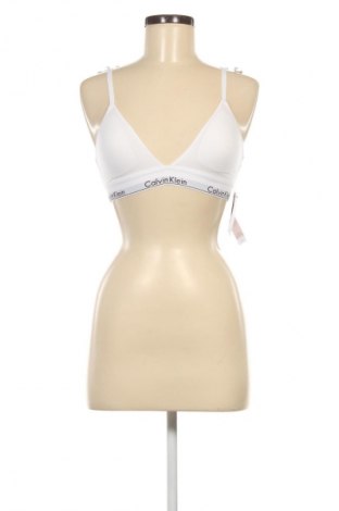 Сутиен Calvin Klein, Размер S, Цвят Бял, Цена 77,99 лв.