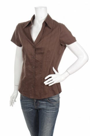 Γυναικείο πουκάμισο Biaggini, Μέγεθος L, Χρώμα Καφέ, Τιμή 9,28 €