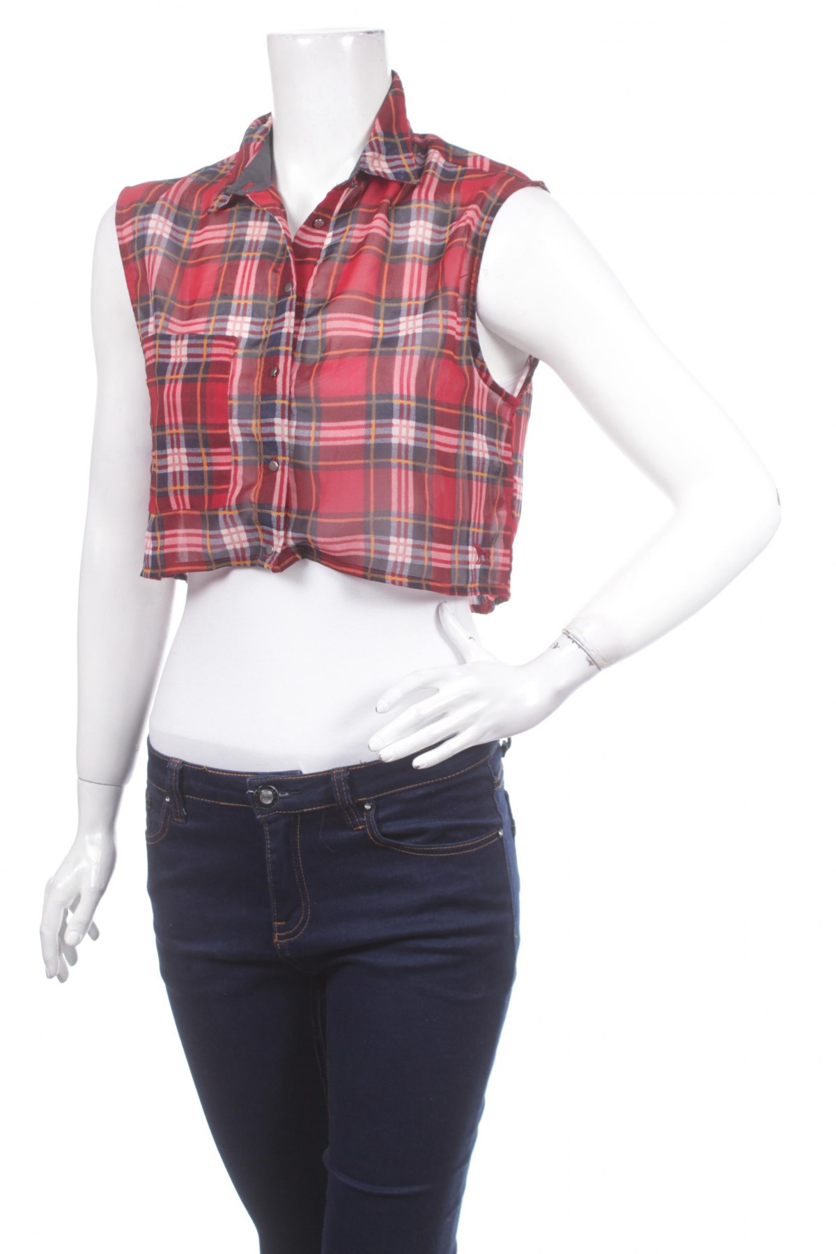 Γυναικείο πουκάμισο No Name, Μέγεθος XS, Χρώμα Πολύχρωμο, Τιμή 9,28 €