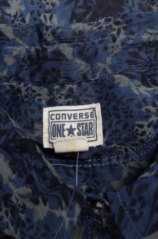 Γυναικείο πουκάμισο Converse, Μέγεθος L, Χρώμα Μπλέ, Τιμή 16,70 €