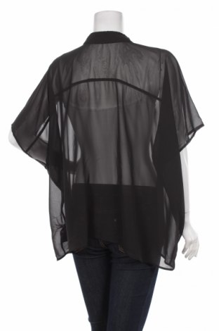 Γυναικείο πουκάμισο H&M, Μέγεθος L, Χρώμα Μαύρο, Τιμή 10,52 €