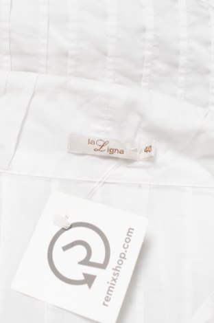Дамска риза La Ligna, Размер L, Цвят Бял, Цена 29,00 лв.