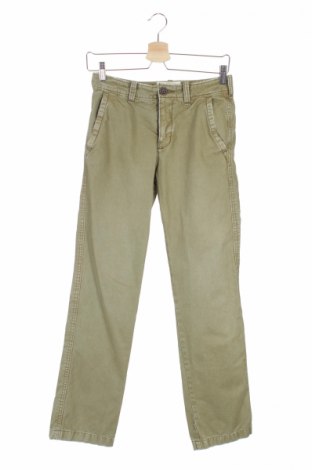 Детски панталон Abercrombie Kids, Размер 15-18y/ 170-176 см, Цвят Зелен, Цена 42,00 лв.