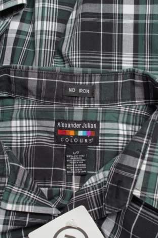 Мъжка риза Alexander Julian, Размер L, Цвят Многоцветен, Цена 27,00 лв.
