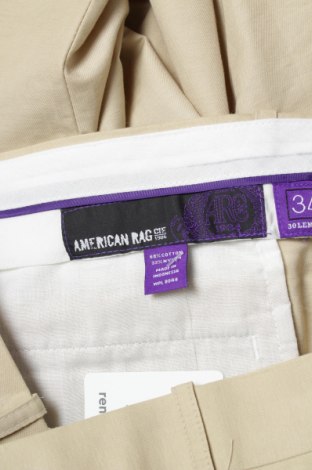 Ανδρικό παντελόνι American Rag Cie, Μέγεθος L, Χρώμα  Μπέζ, Τιμή 25,98 €