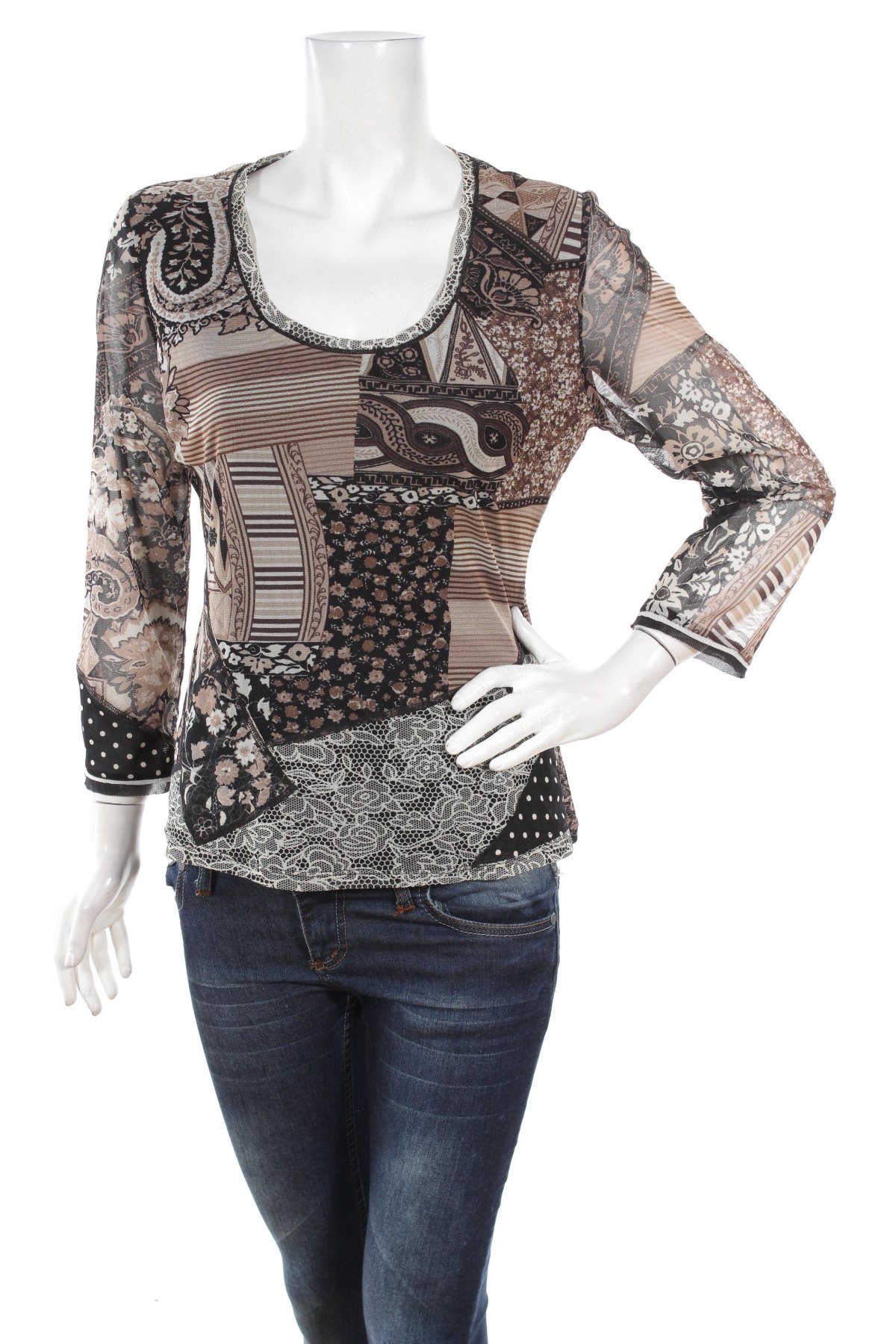 Дамска блуза Anthea Crawford, Размер L, Цвят Многоцветен, Цена 45,00 лв.