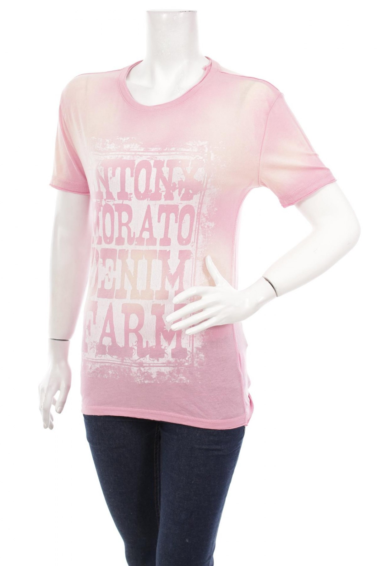 Дамска блуза Antony Morato, Размер S, Цвят Розов, Цена 24,00 лв.