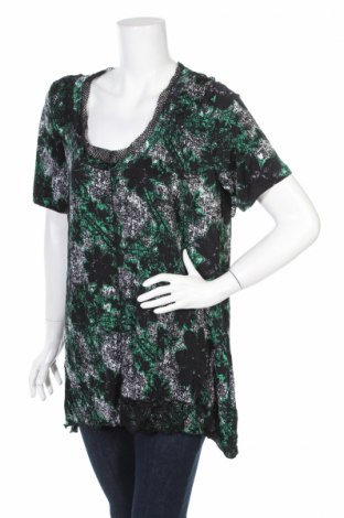 Damen Shirt, Größe XXS, Farbe Mehrfarbig, 90% Polyester, 10% Elastan, Preis 10,44 €