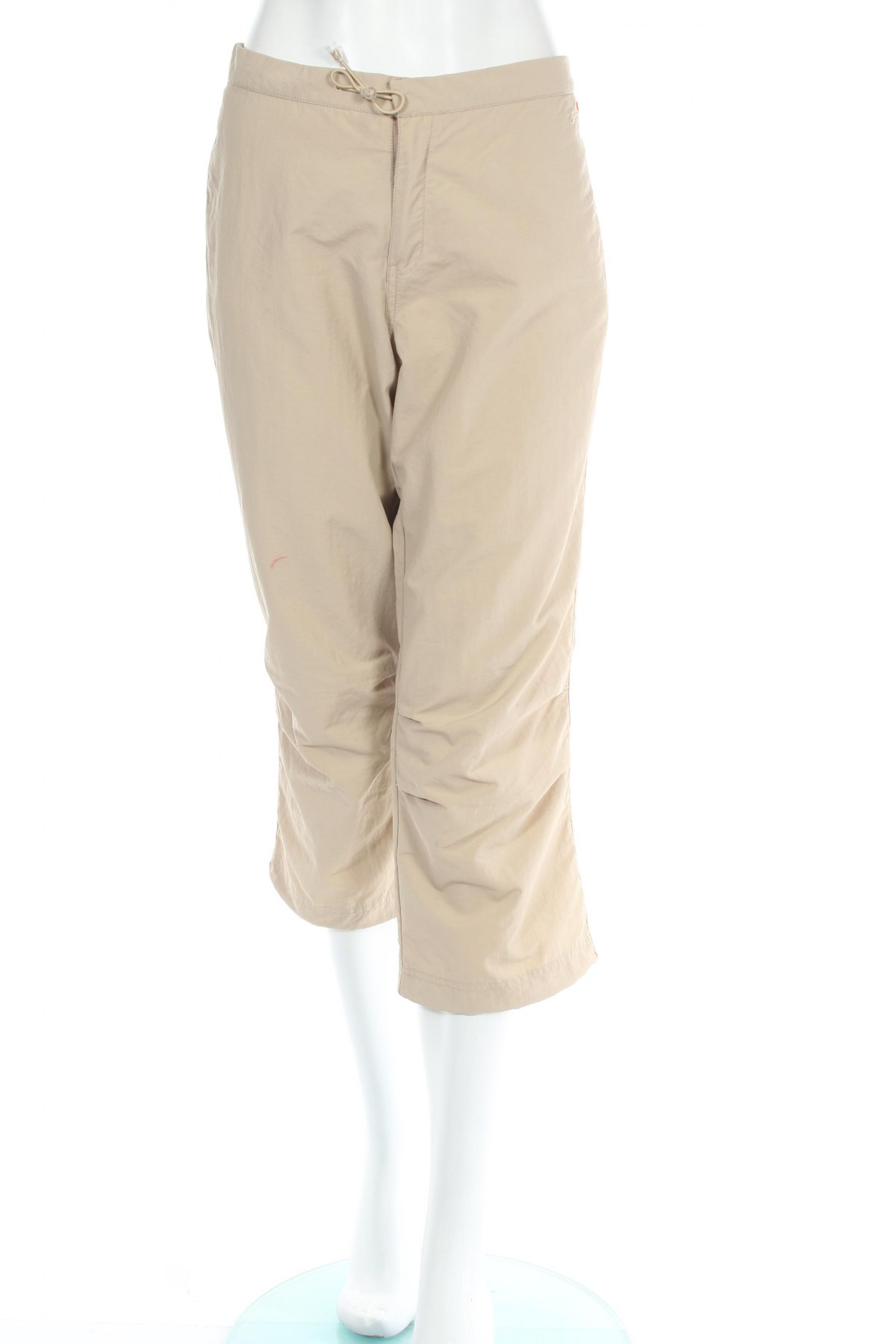 Дамски спортен панталон, Размер L, Цвят Бежов, Цена 20,40 лв.