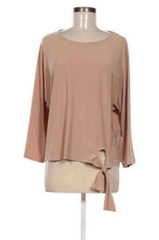 Γυναικεία μπλούζα Amisu, Μέγεθος L, Χρώμα  Μπέζ, Τιμή 3,99 €