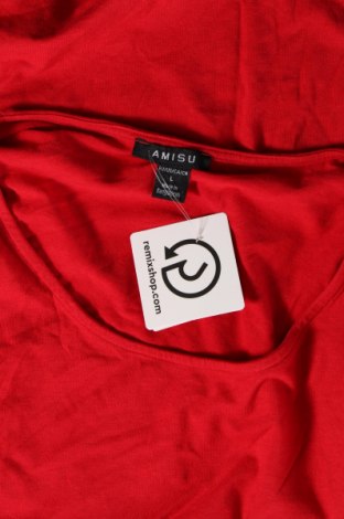 Damen Shirt Amisu, Größe L, Farbe Rot, Preis 4,49 €