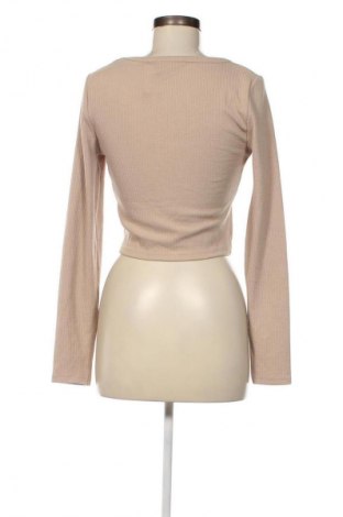 Damen Shirt Bershka, Größe L, Farbe Beige, Preis € 5,99