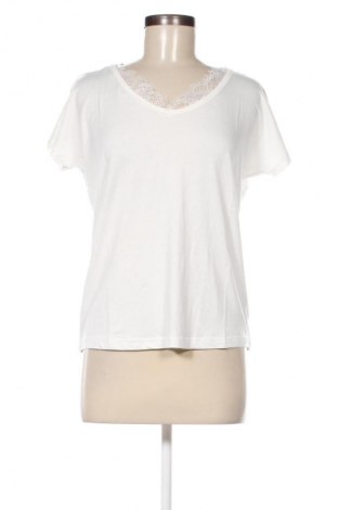 Damen Shirt Bershka, Größe L, Farbe Weiß, Preis € 5,99