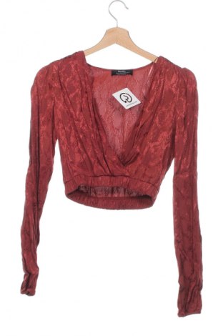 Damen Shirt Bershka, Größe XS, Farbe Rot, Preis 6,00 €