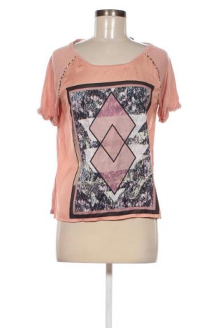 Damen Shirt Bonheur, Größe M, Farbe Aschrosa, Preis 3,99 €