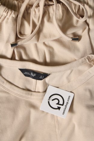 Damen Shirt F&F, Größe S, Farbe Beige, Preis € 4,99