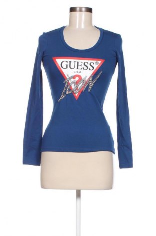 Дамска блуза Guess, Размер XS, Цвят Син, Цена 48,60 лв.