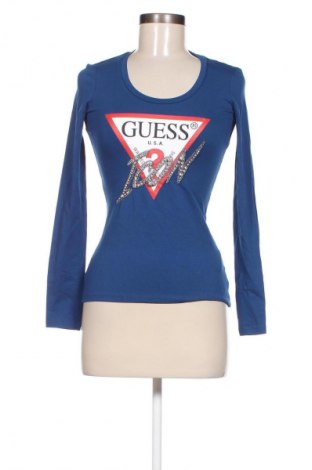 Дамска блуза Guess, Размер XS, Цвят Син, Цена 108,00 лв.