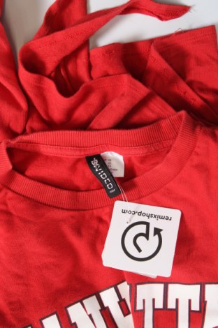 Damen Shirt H&M Divided, Größe XS, Farbe Rot, Preis € 4,99