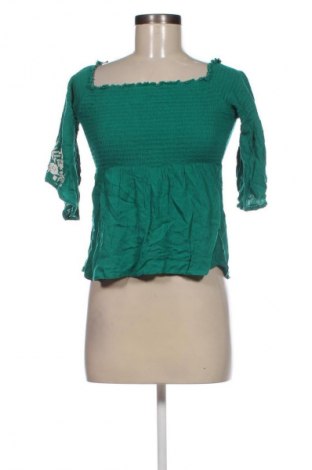 Γυναικεία μπλούζα Hollister, Μέγεθος S, Χρώμα Πράσινο, Τιμή 21,03 €
