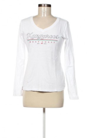 Γυναικεία μπλούζα Kangaroos, Μέγεθος S, Χρώμα Λευκό, Τιμή 5,68 €