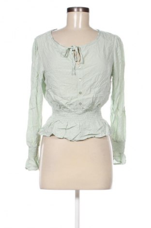 Дамска блуза Manguun, Размер M, Цвят Зелен, Цена 8,55 лв.