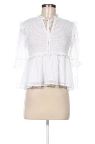 Дамска блуза NA-KD, Размер XS, Цвят Бял, Цена 16,17 лв.