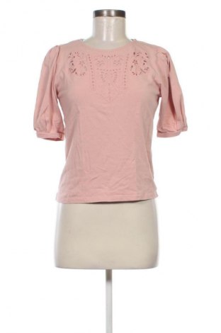 Дамска блуза Naf Naf, Размер M, Цвят Розов, Цена 19,38 лв.