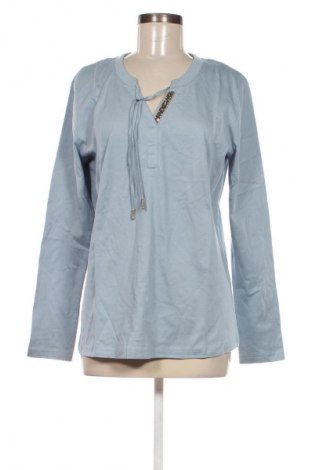 Дамска блуза Sheego, Размер M, Цвят Син, Цена 19,49 лв.