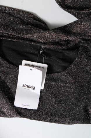 Damen Shirt Sinsay, Größe L, Farbe Silber, Preis € 13,42