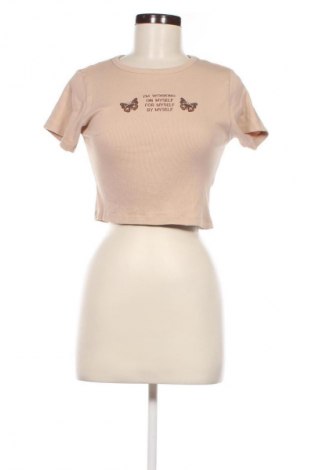 Damen Shirt Sinsay, Größe XXL, Farbe Beige, Preis € 1,99