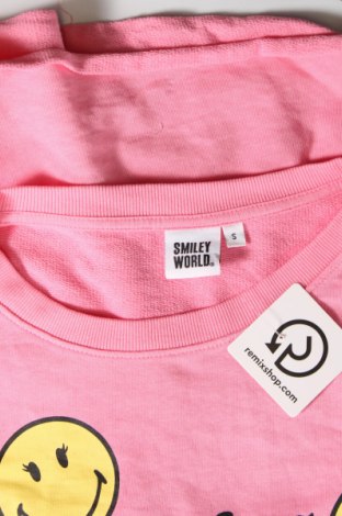 Дамска блуза Smiley World, Размер S, Цвят Розов, Цена 6,49 лв.