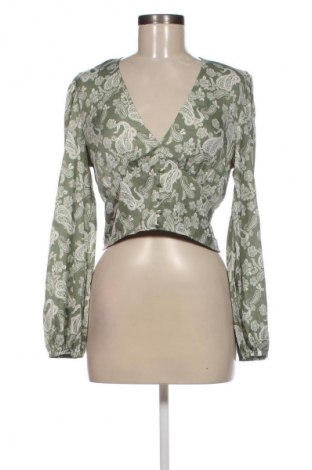 Bluză de femei Stradivarius, Mărime L, Culoare Verde, Preț 20,99 Lei