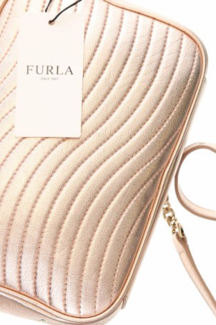 Γυναικεία τσάντα Furla, Χρώμα Χρυσαφί, Τιμή 272,68 €