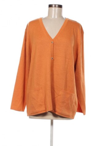 Damen Strickjacke, Größe XL, Farbe Orange, Preis 7,49 €