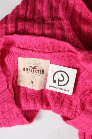 Дамска жилетка Hollister, Размер M, Цвят Розов, Цена 14,99 лв.