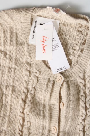 Cardigan de damă Lily Loves, Mărime XXL, Culoare Bej, Preț 24,99 Lei