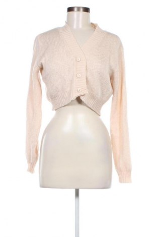 Damen Strickjacke Nasty Gal, Größe M, Farbe Beige, Preis 7,99 €