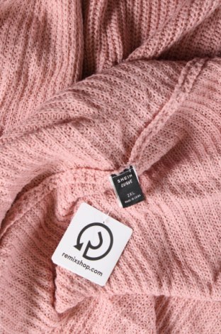 Damen Strickjacke SHEIN, Größe XXL, Farbe Rosa, Preis € 7,49