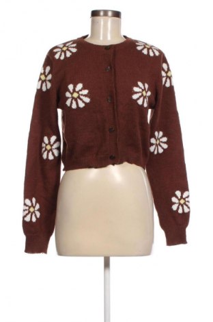 Cardigan de damă SHEIN, Mărime L, Culoare Maro, Preț 33,99 Lei