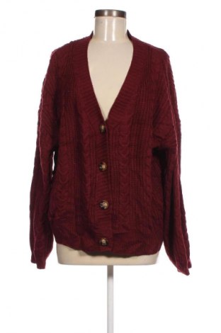 Cardigan de damă SHEIN, Mărime XL, Culoare Roșu, Preț 33,99 Lei