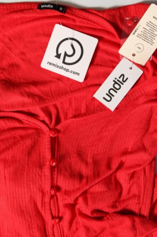 Damen Strickjacke Undiz, Größe S, Farbe Rot, Preis 8,49 €